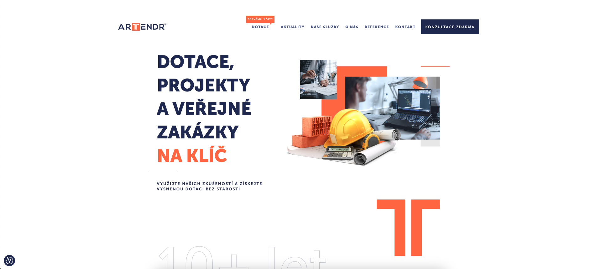 Náhled webu Artendr.cz